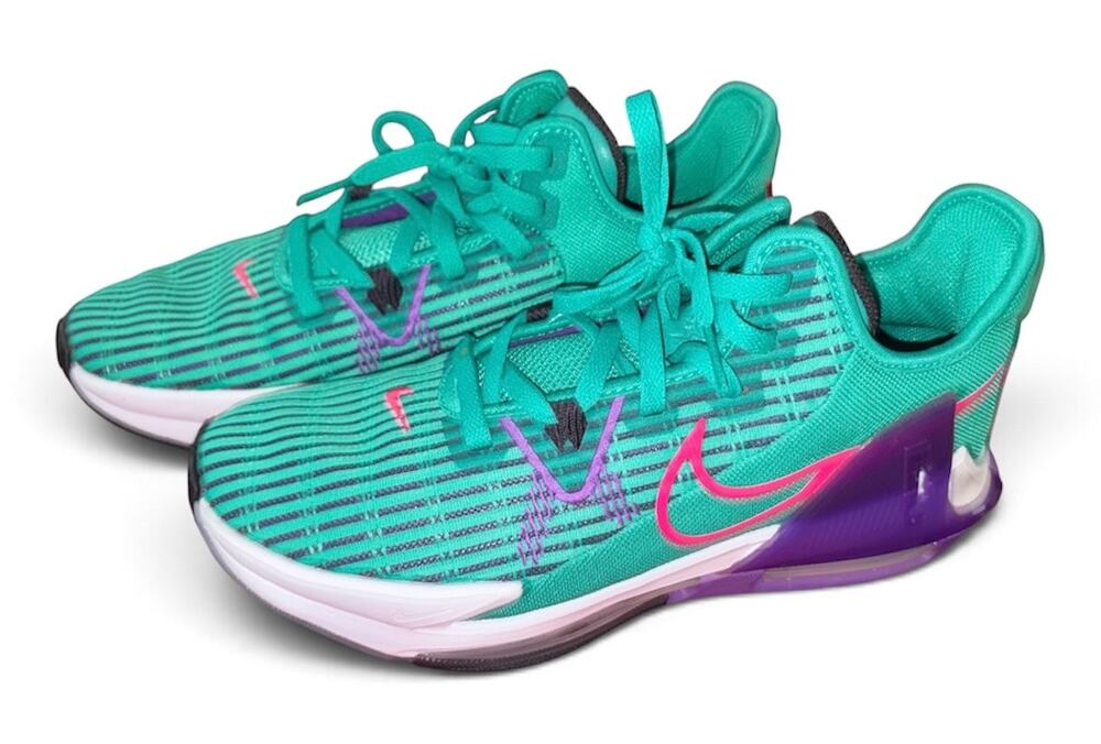 Nike Lebron Witness VI "South Beach" Sneakers (CZ4052 300) Mens Size 9.5